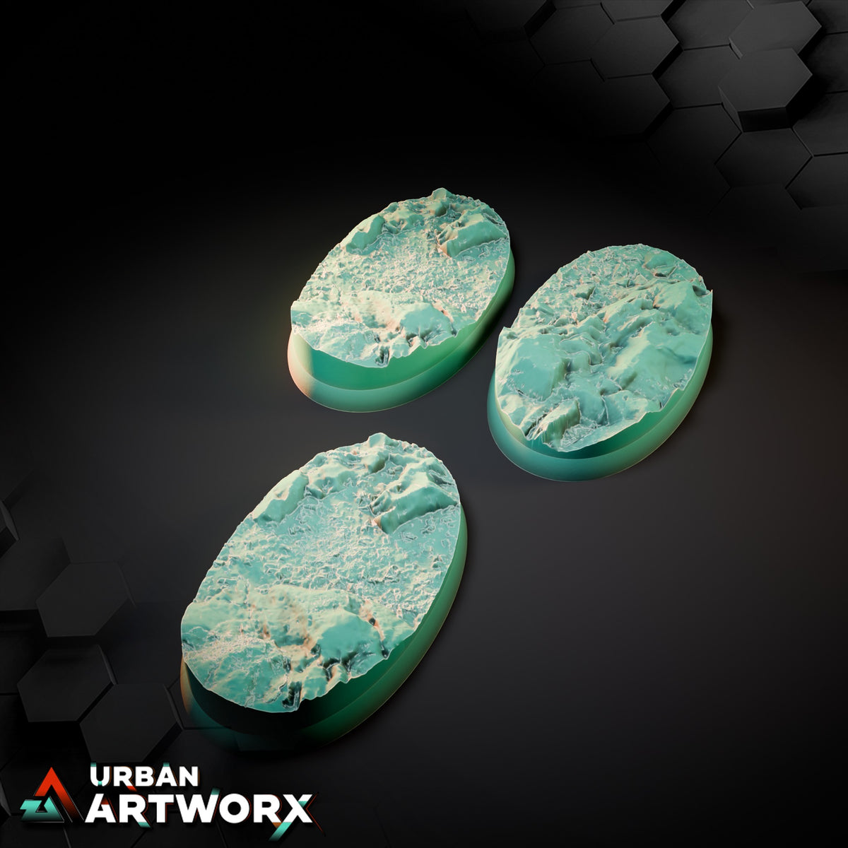Stony Desert Bases – Oval 60x35mm (3)