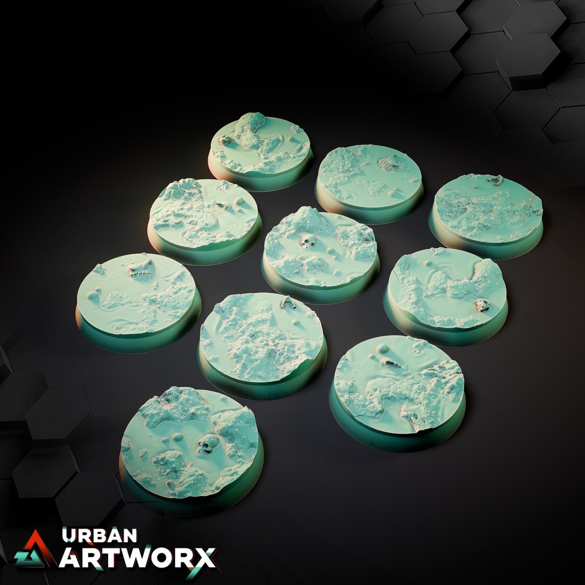 Swamp Bases – Round 32mm (10)