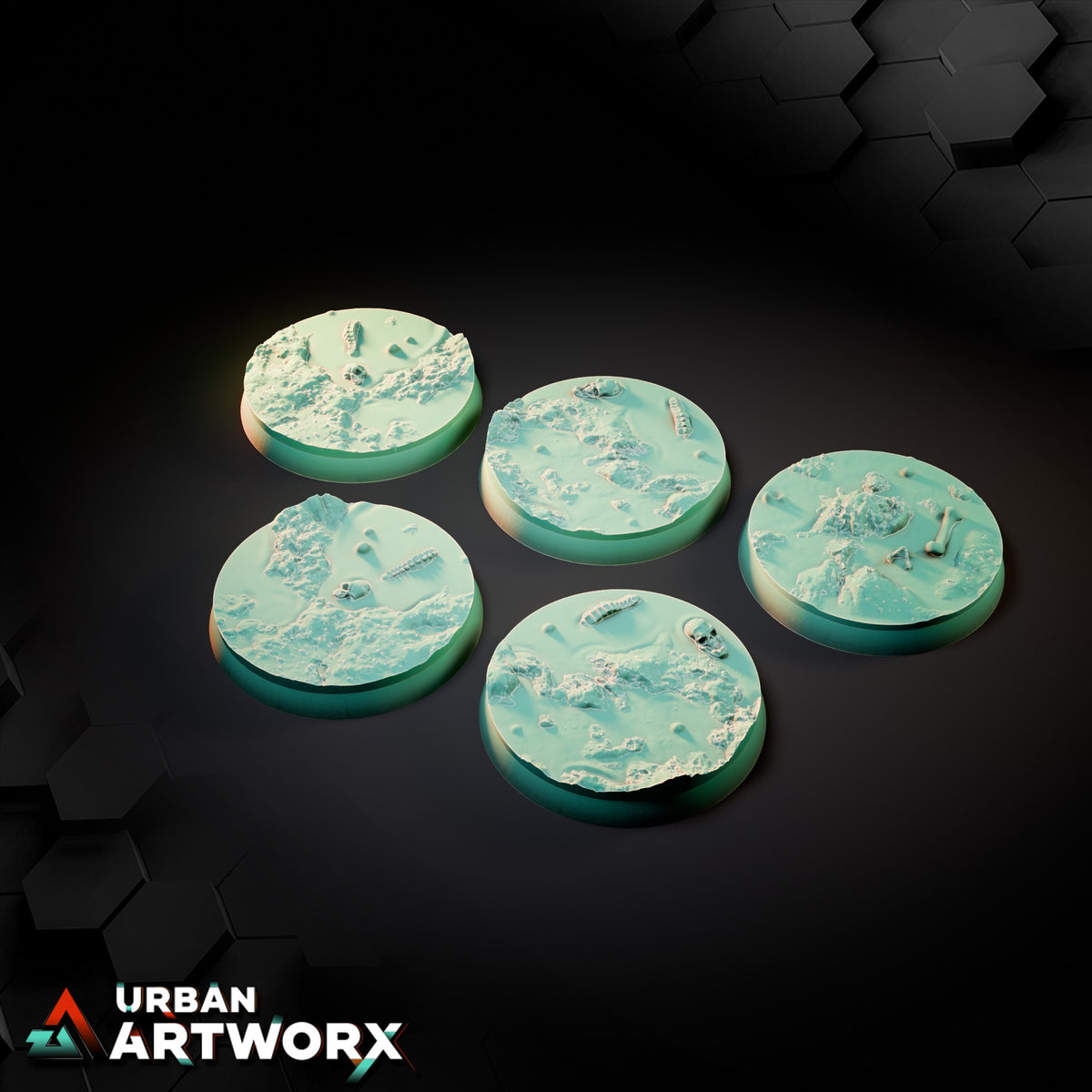 Swamp Bases – Round 40mm (5)