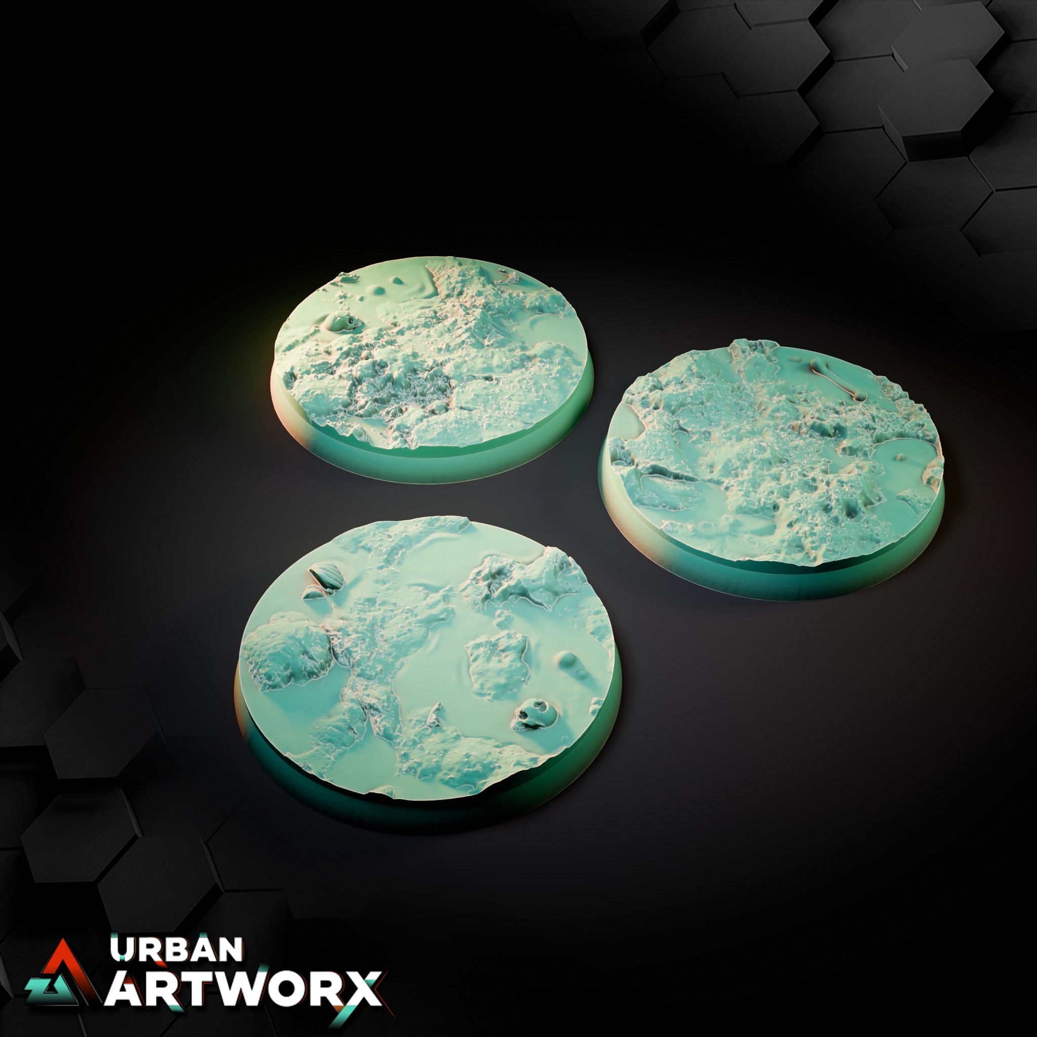 Swamp Bases – Round 50mm (3)