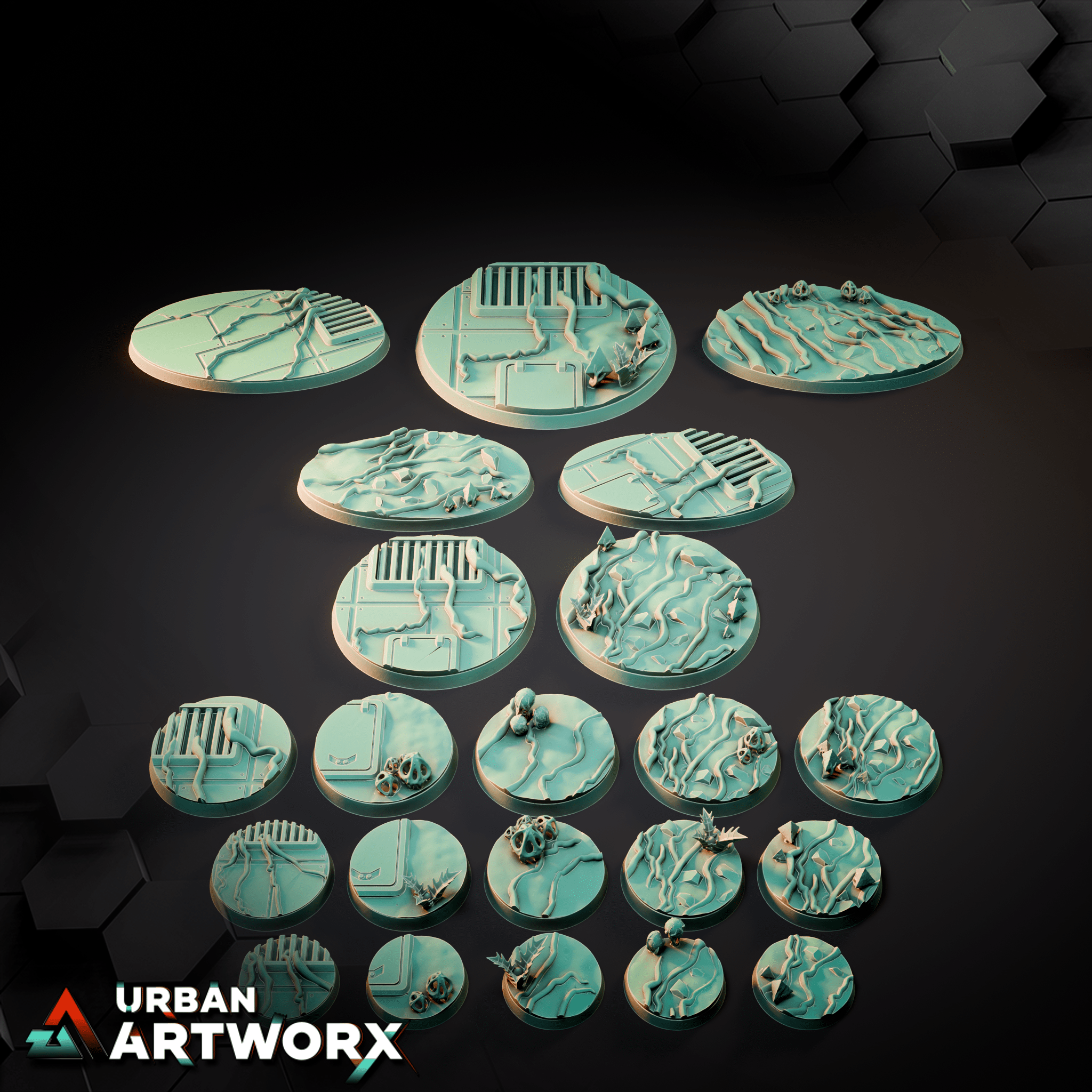 Tabletop Bases - Sacrusmundus - Galutia Living Rainforest Bases Sacrusmundus 