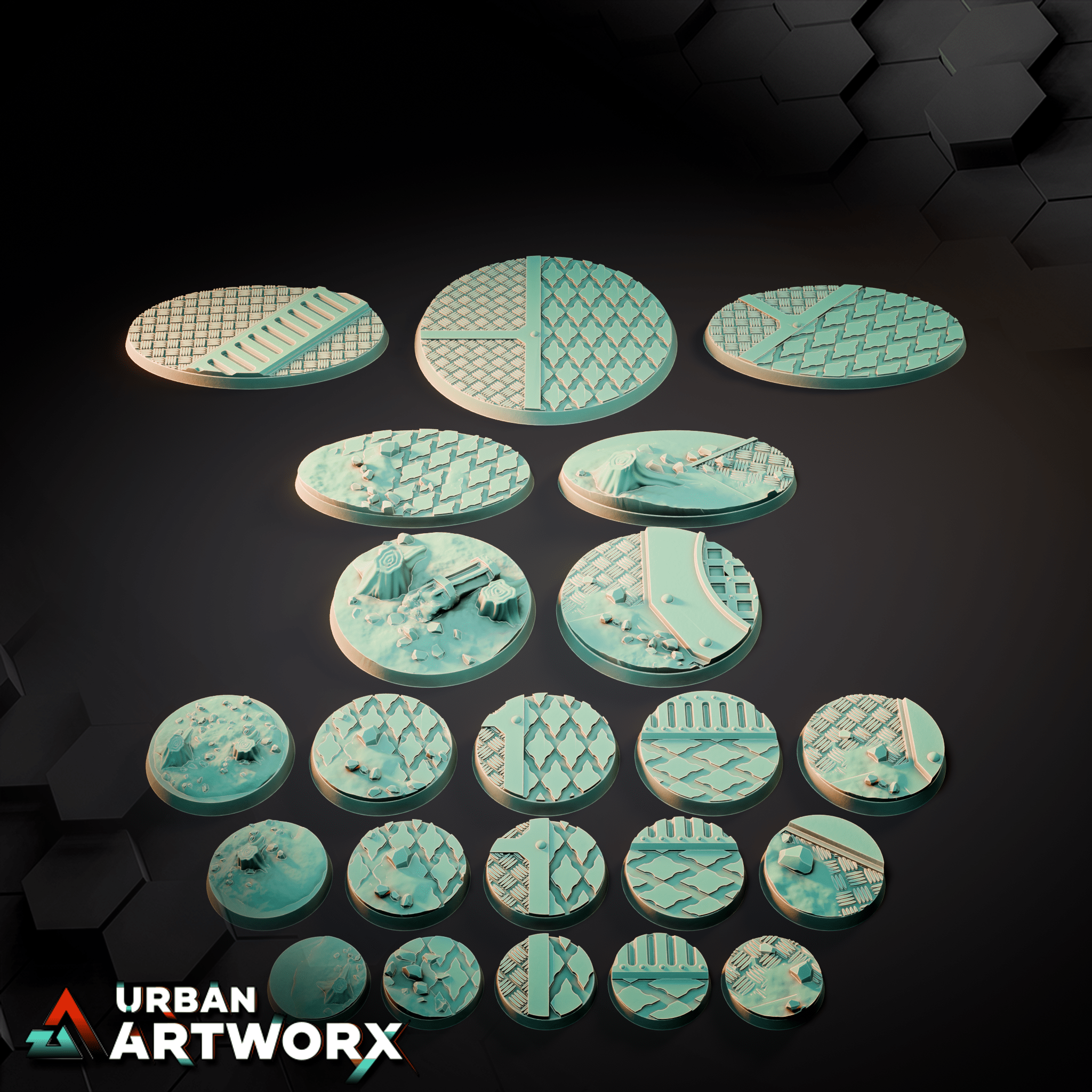 Tabletop Bases - Sacrusmundus - Thesalon Savage World Fortress Bases Sacrusmundus 
