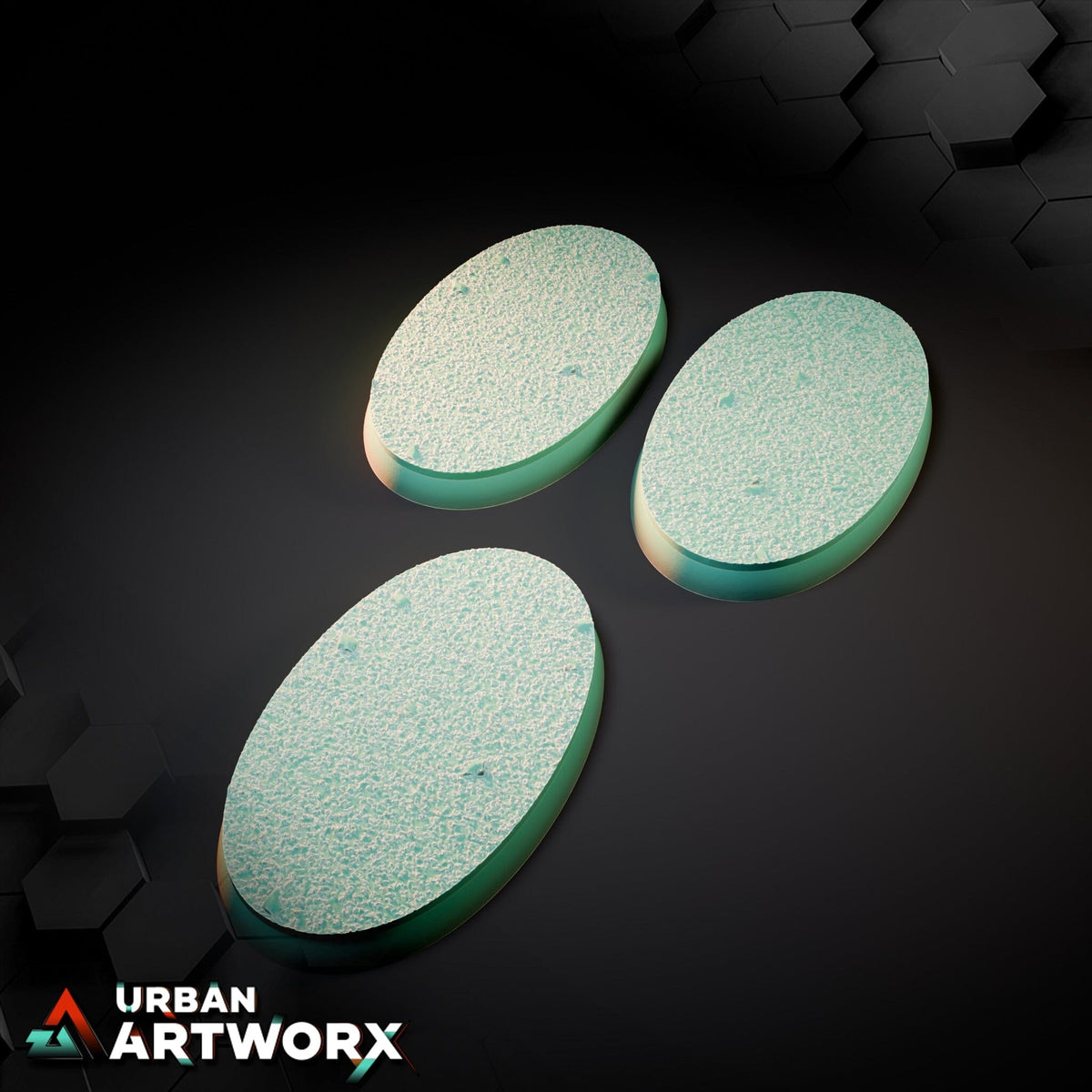 Tabletop Bases - Txarli Factory - Basic Fine Bases Txarli Factory Oval 60x35mm (3) 