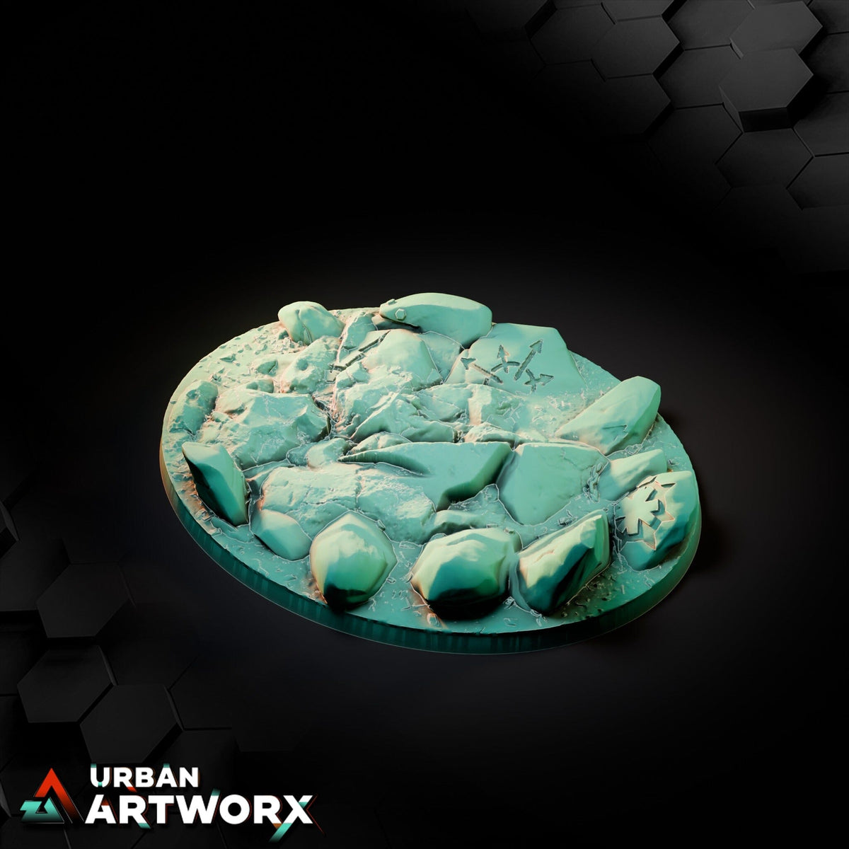 Tabletop Bases - Txarli Factory - Chaos Hell Bases Bases Txarli Factory Oval 120x92mm 