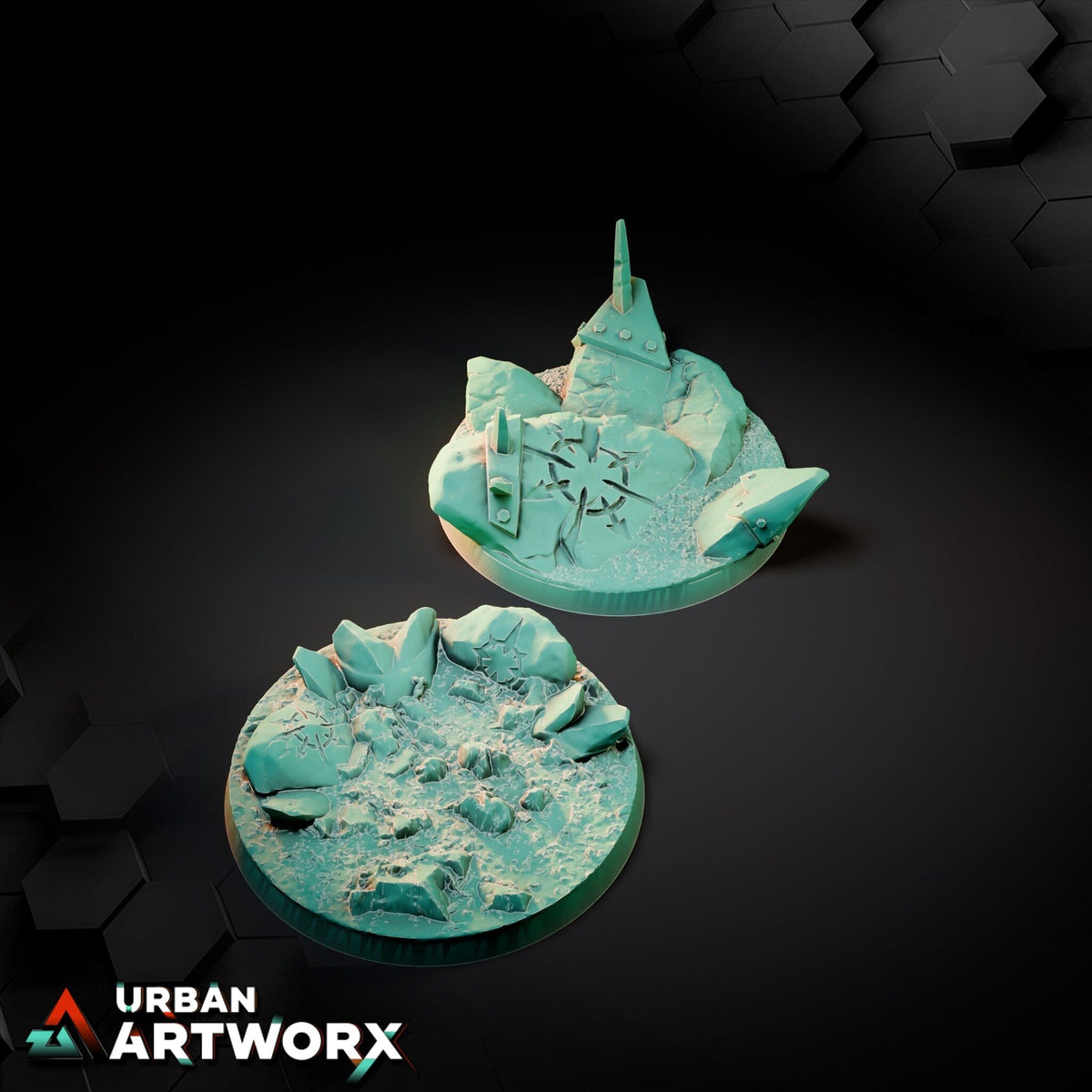 Tabletop Bases - Txarli Factory - Chaos Hell Bases Bases Txarli Factory Round 60mm (2) 