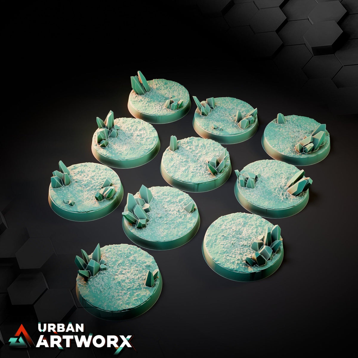 Tabletop Bases - Txarli Factory - Crystal Bases Bases Txarli Factory Round 25mm (10) 