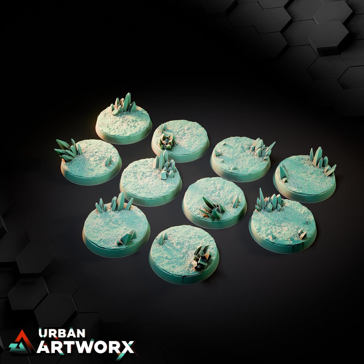 Tabletop Bases - Txarli Factory - Crystal Bases Bases Txarli Factory Round 32mm (10) 
