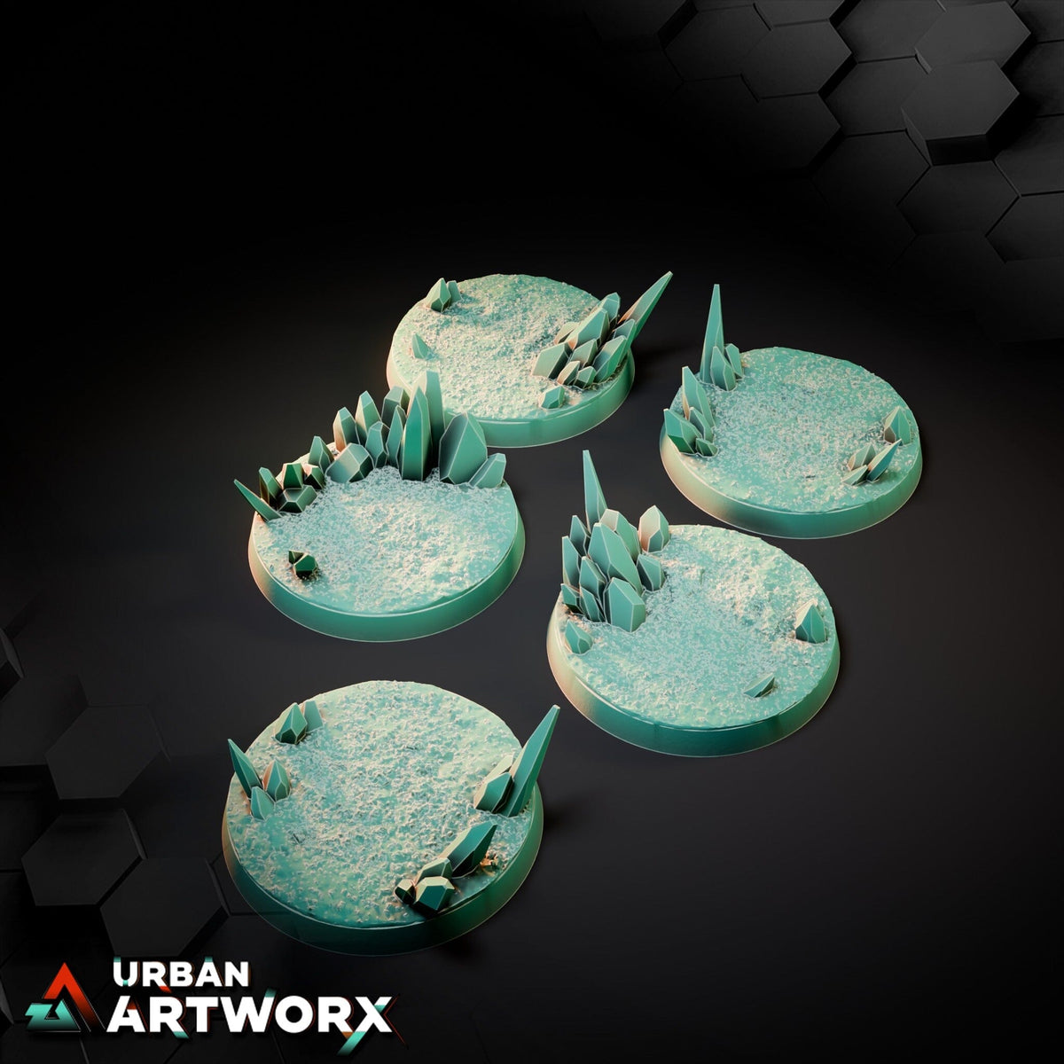Tabletop Bases - Txarli Factory - Crystal Bases Bases Txarli Factory Round 40mm (5) 
