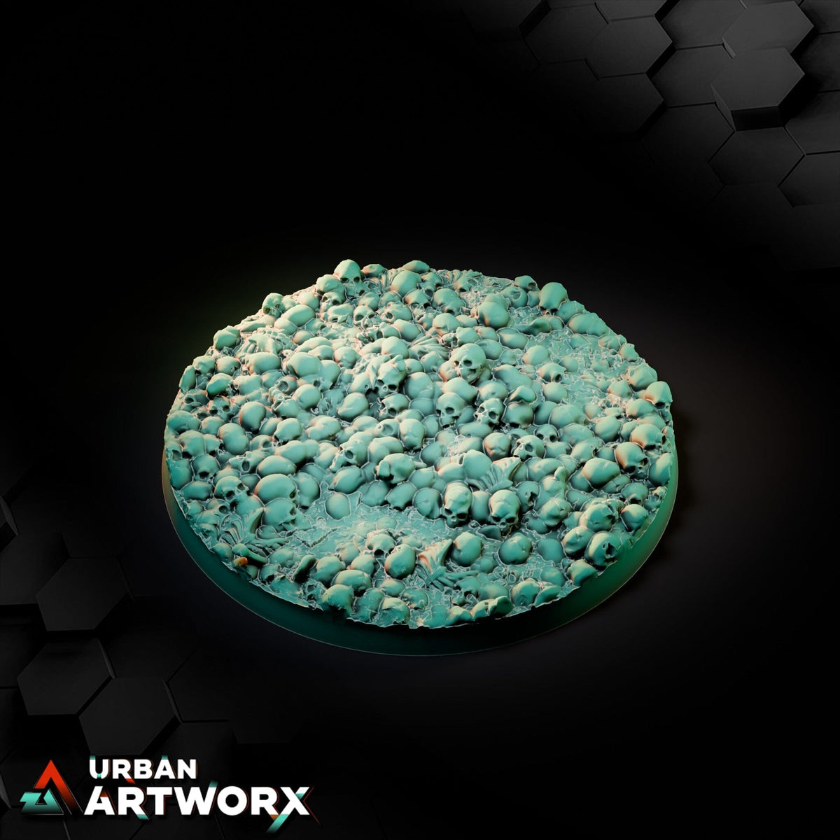 Tabletop Bases - Txarli Factory - Death Skulls Bases Bases Txarli Factory Round 90mm 