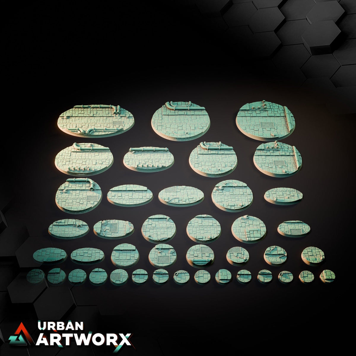 Tabletop Bases - Txarli Factory - Dungeon Bases Bases Txarli Factory 