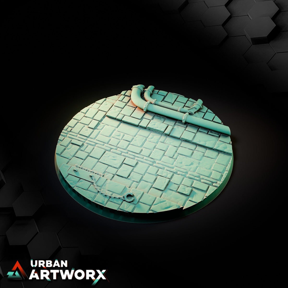 Tabletop Bases - Txarli Factory - Dungeon Bases Bases Txarli Factory Round 130mm 