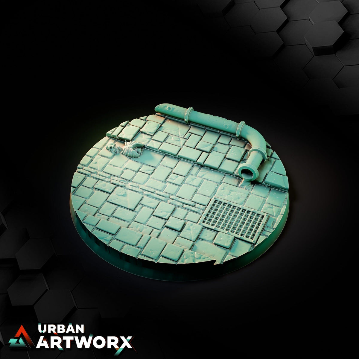 Tabletop Bases - Txarli Factory - Dungeon Bases Bases Txarli Factory Round 90mm 