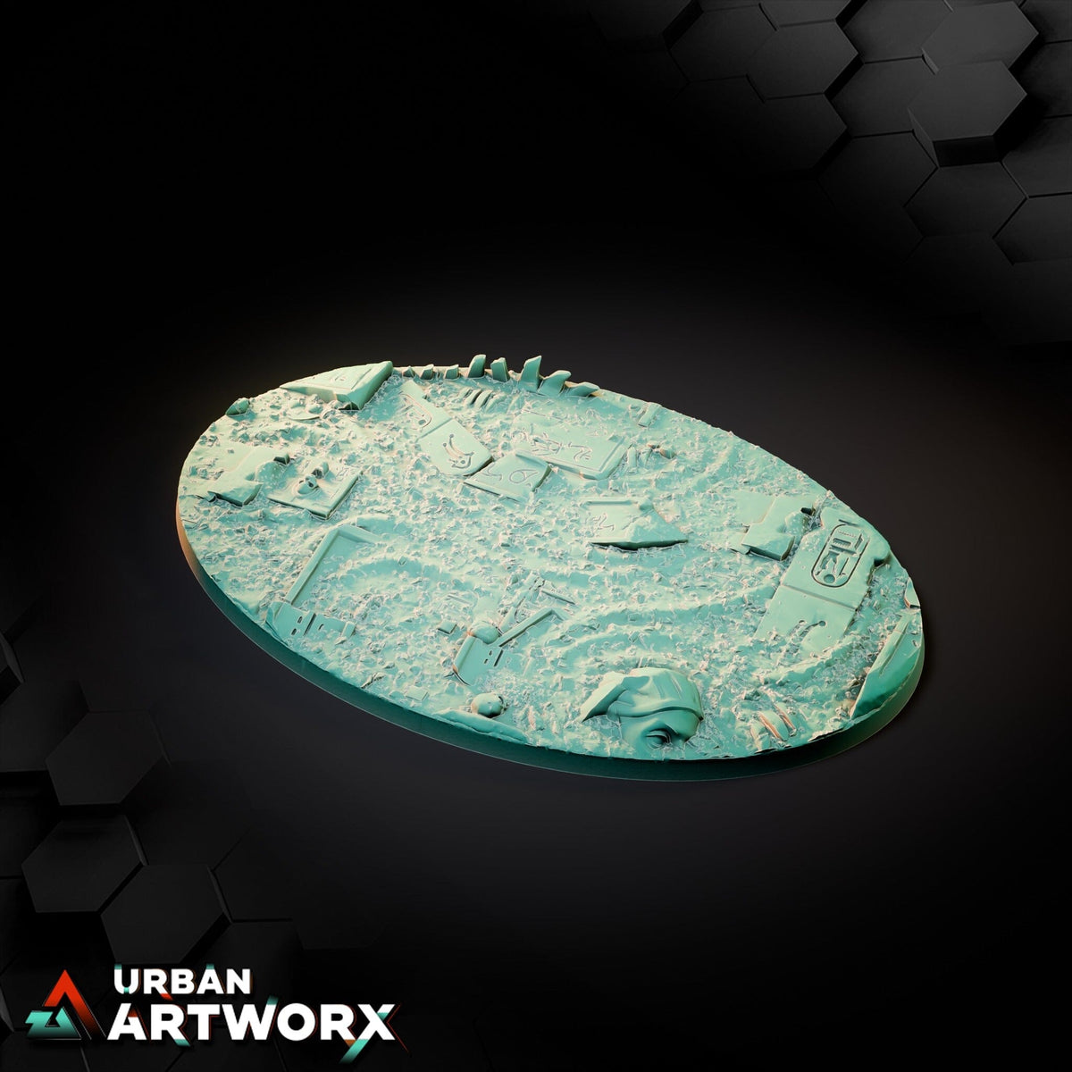 Tabletop Bases - Txarli Factory - Egyptian Bases Bases Txarli Factory Oval 170x105mm 