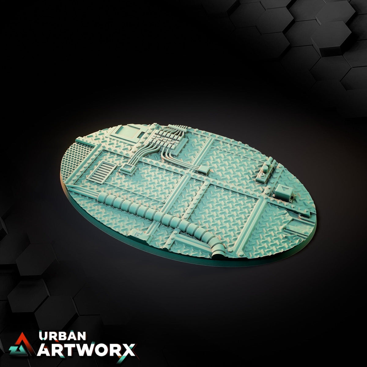 Tabletop Bases - Txarli Factory - Factory Bases Bases Txarli Factory Oval 170x105mm 