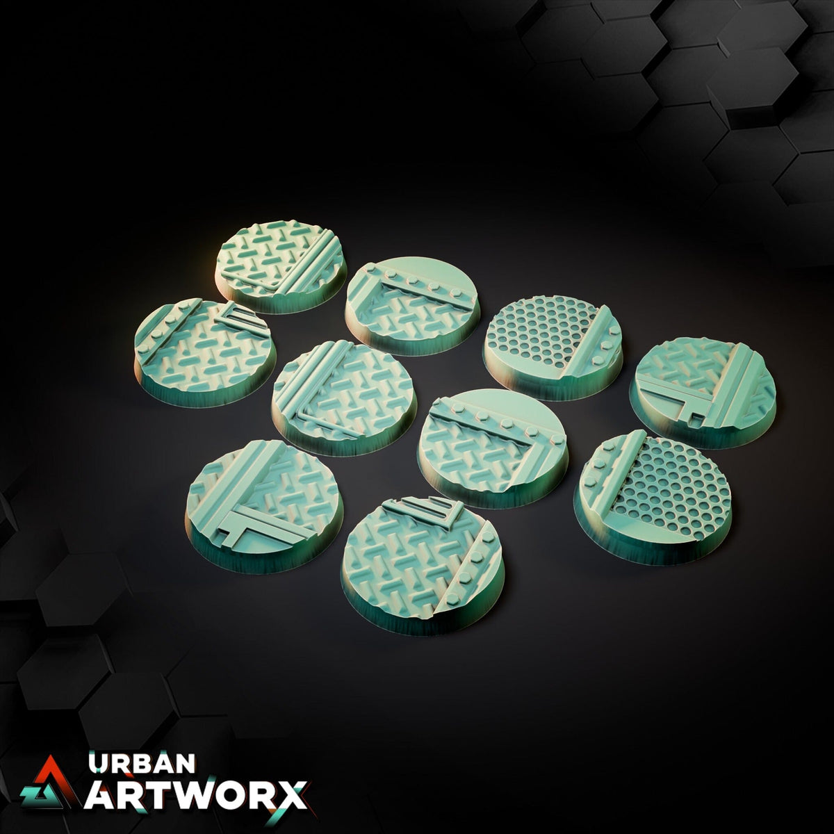 Tabletop Bases - Txarli Factory - Factory Bases Bases Txarli Factory Round 28mm (10) 