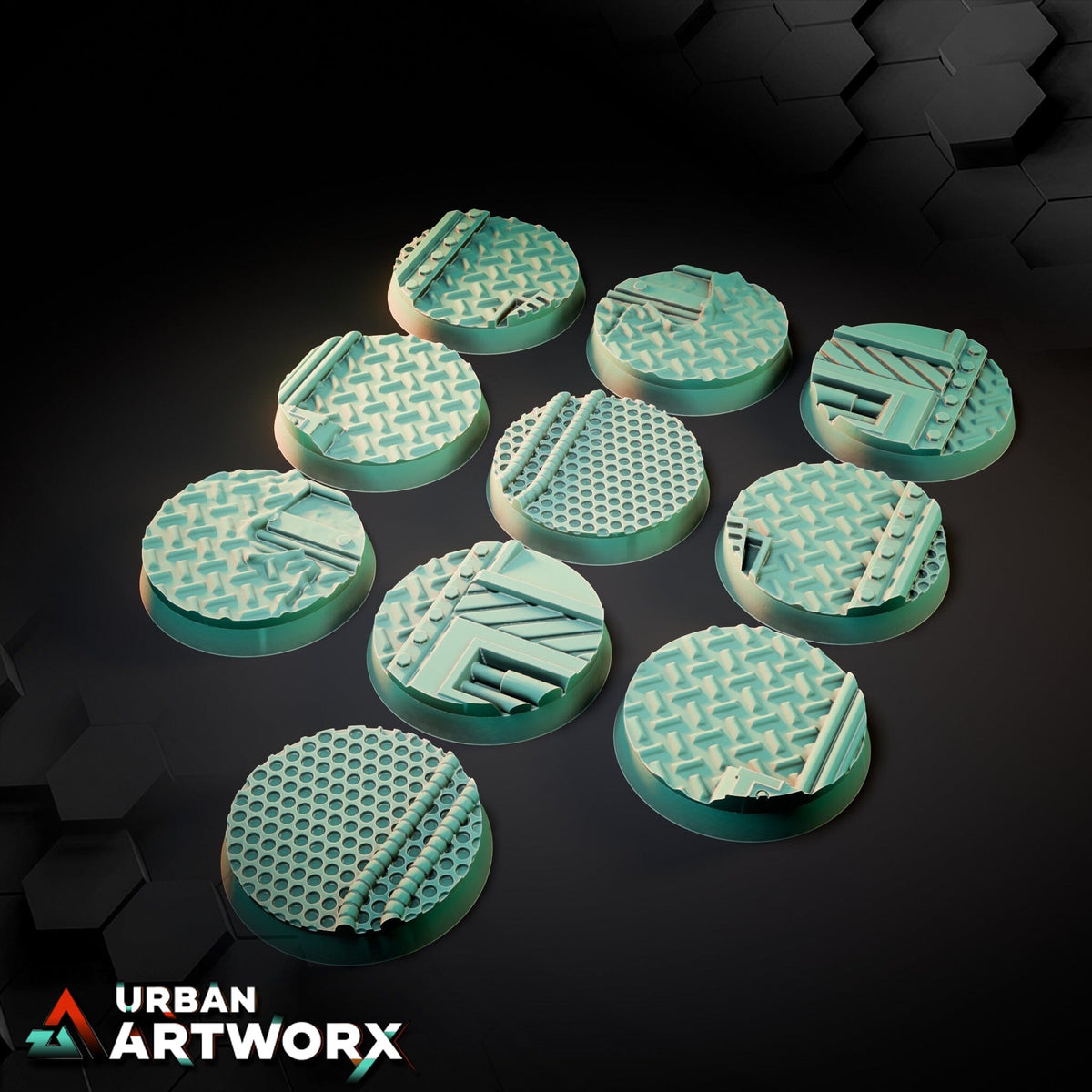 Tabletop Bases - Txarli Factory - Factory Bases Bases Txarli Factory Round 32mm (10) 
