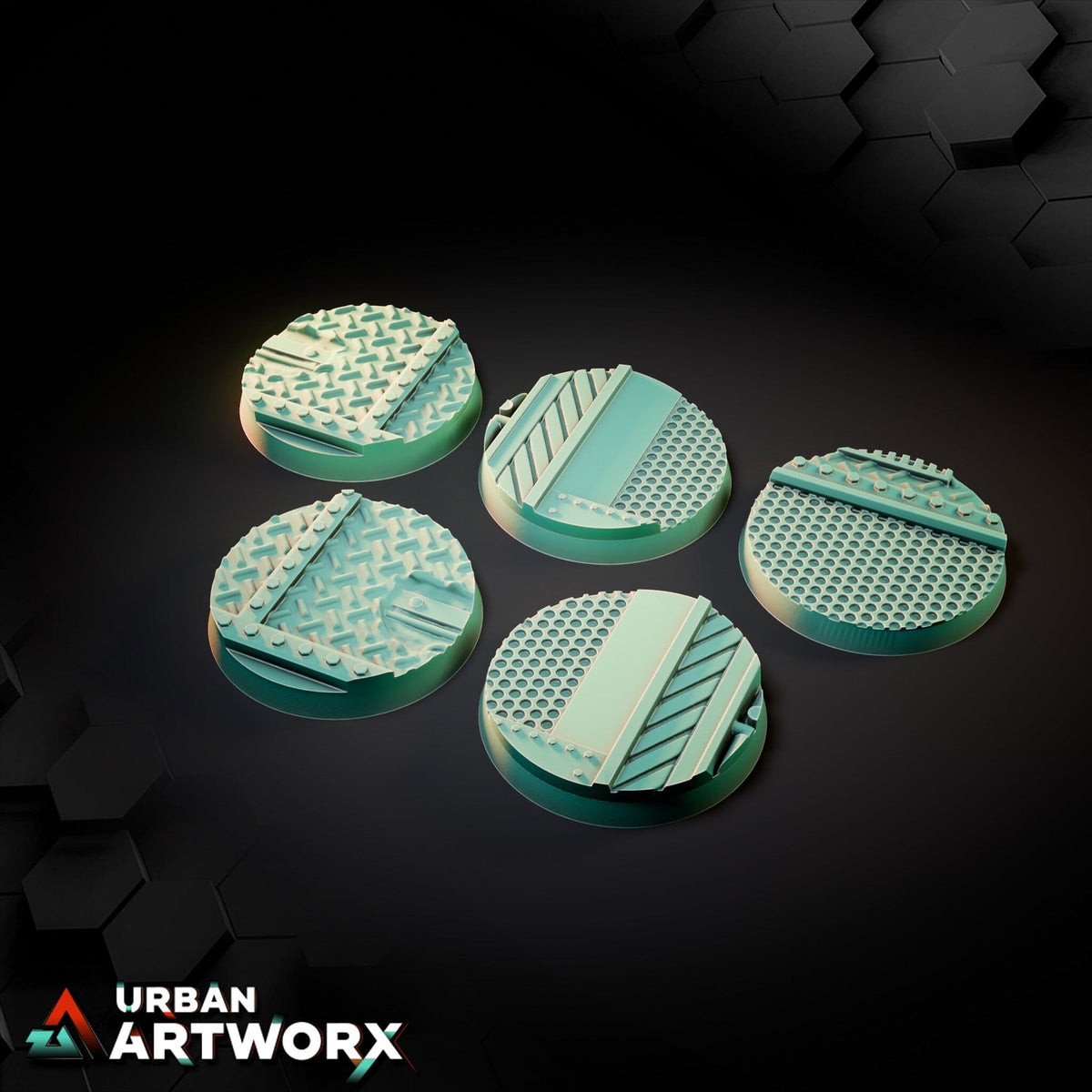 Tabletop Bases - Txarli Factory - Factory Bases Bases Txarli Factory Round 40mm (5) 