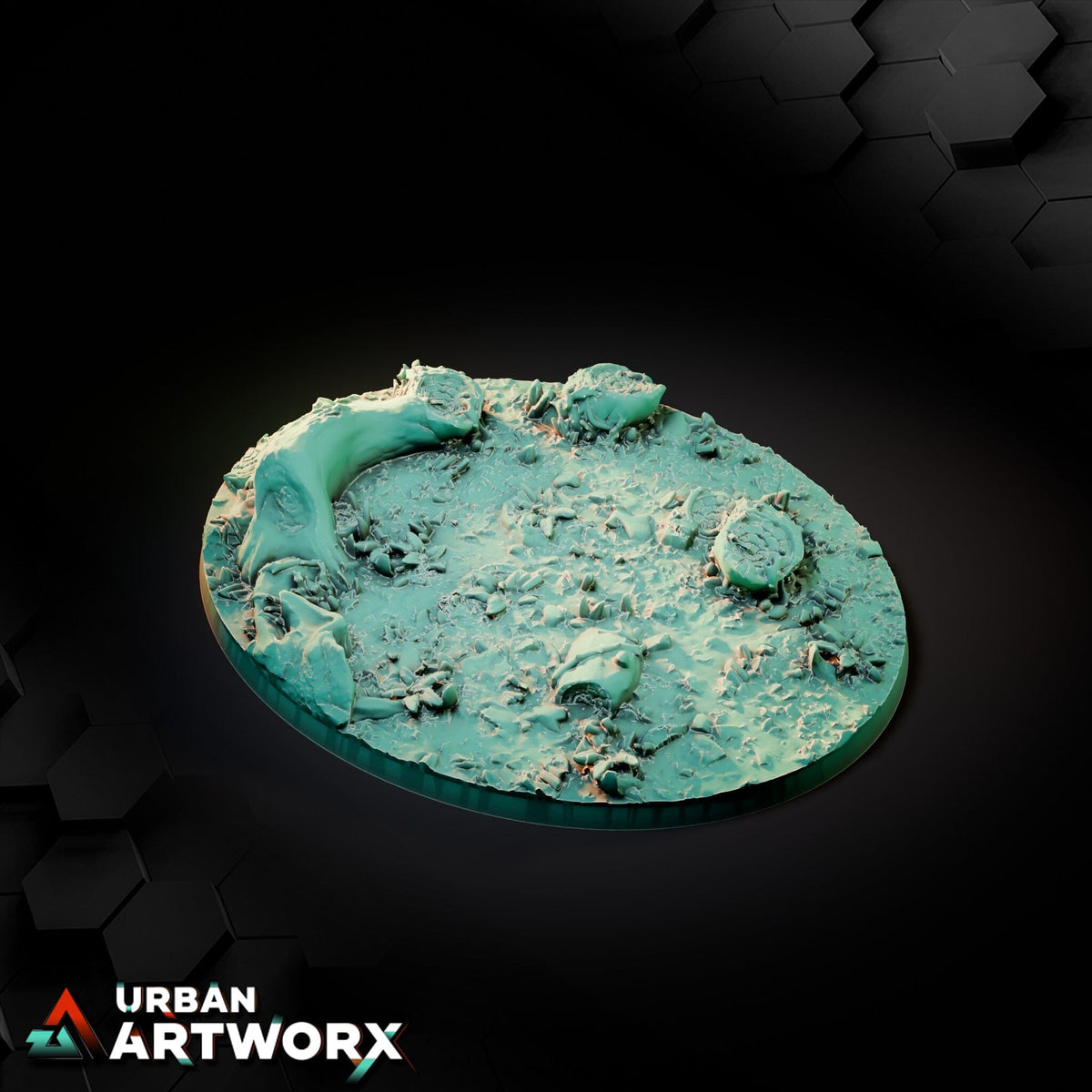 Tabletop Bases - Txarli Factory - Forest Bases Bases Txarli Factory Oval 120x92mm 