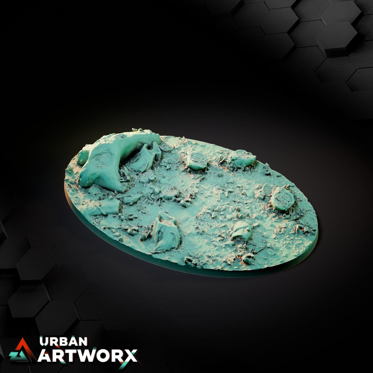 Tabletop Bases - Txarli Factory - Forest Bases Bases Txarli Factory Oval 170x105mm 