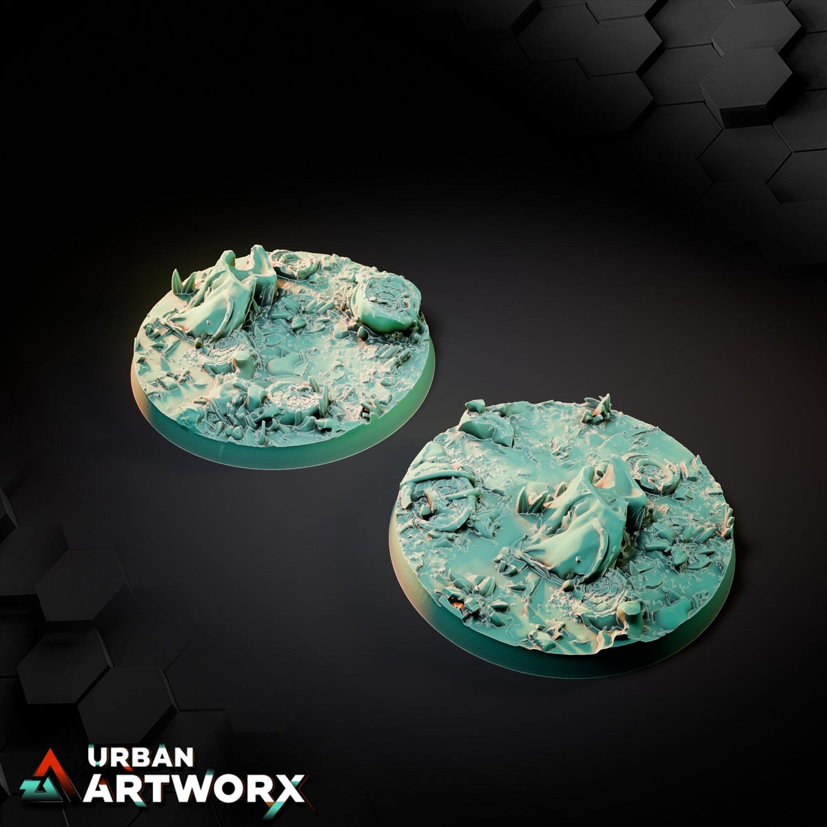 Tabletop Bases - Txarli Factory - Forest Bases Bases Txarli Factory Round 60mm (2) 