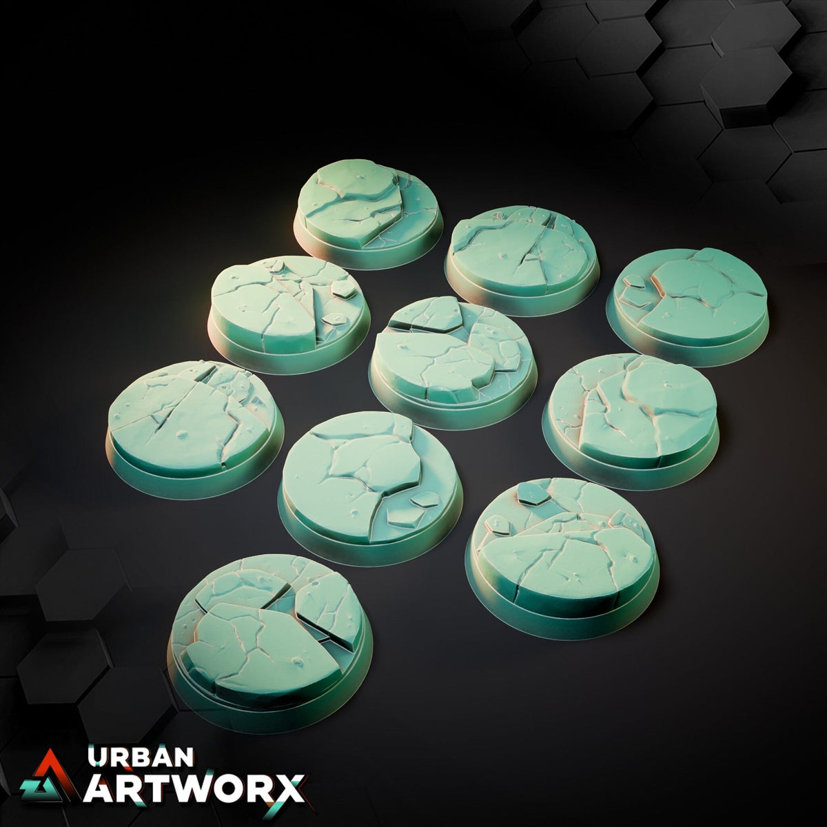 Tabletop Bases - Txarli Factory - Frozen Bases Bases Txarli Factory Round 32mm (10) 