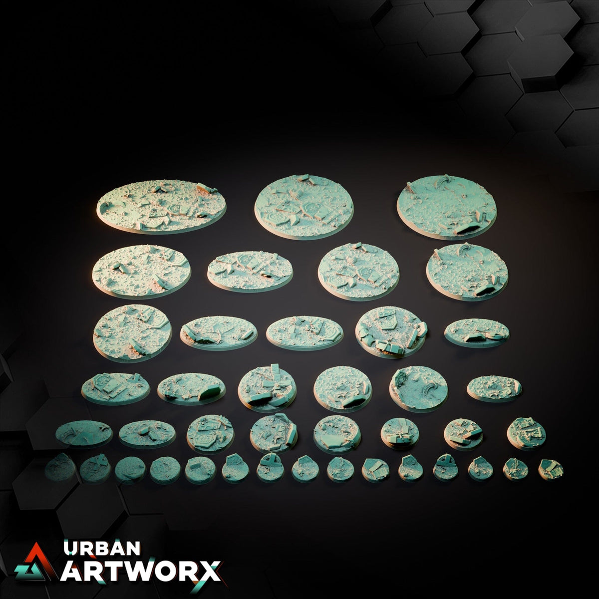 Tabletop Bases - Txarli Factory - Graveyard Bases Bases Txarli Factory 