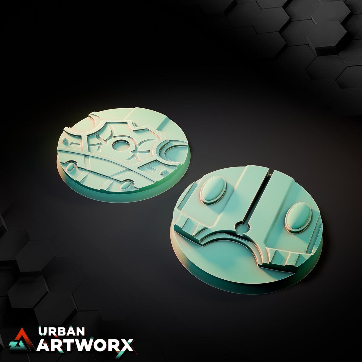 Tabletop Bases - Txarli Factory - Magic Temple Bases Bases Txarli Factory Round 60mm (2) 