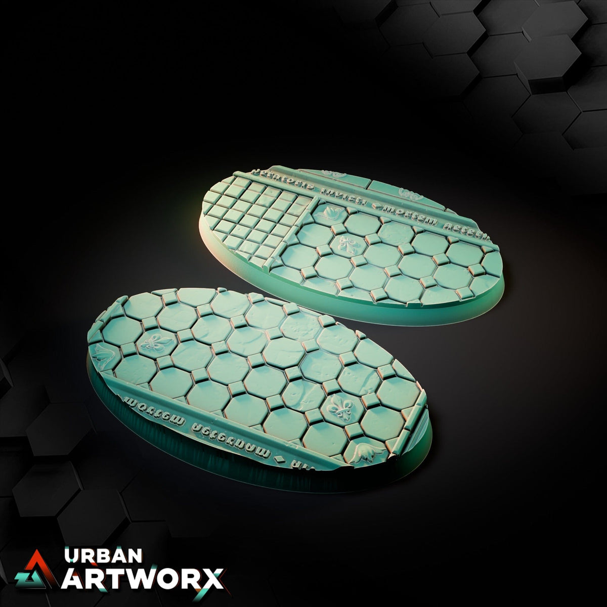 Tabletop Bases - Txarli Factory - Royal Palace Bases Bases Txarli Factory Oval 75x42mm (2) 