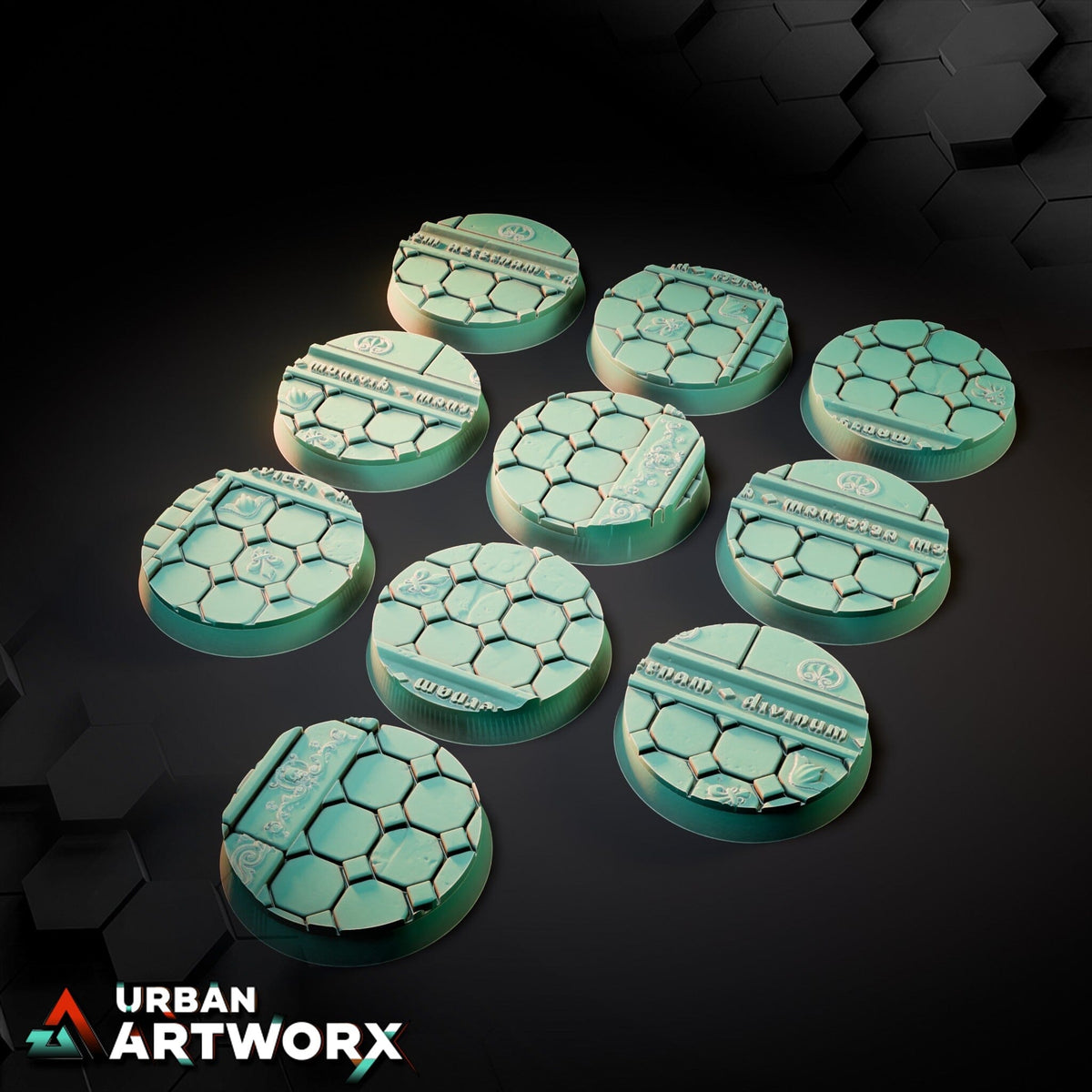 Tabletop Bases - Txarli Factory - Royal Palace Bases Bases Txarli Factory Round 32mm (10) 