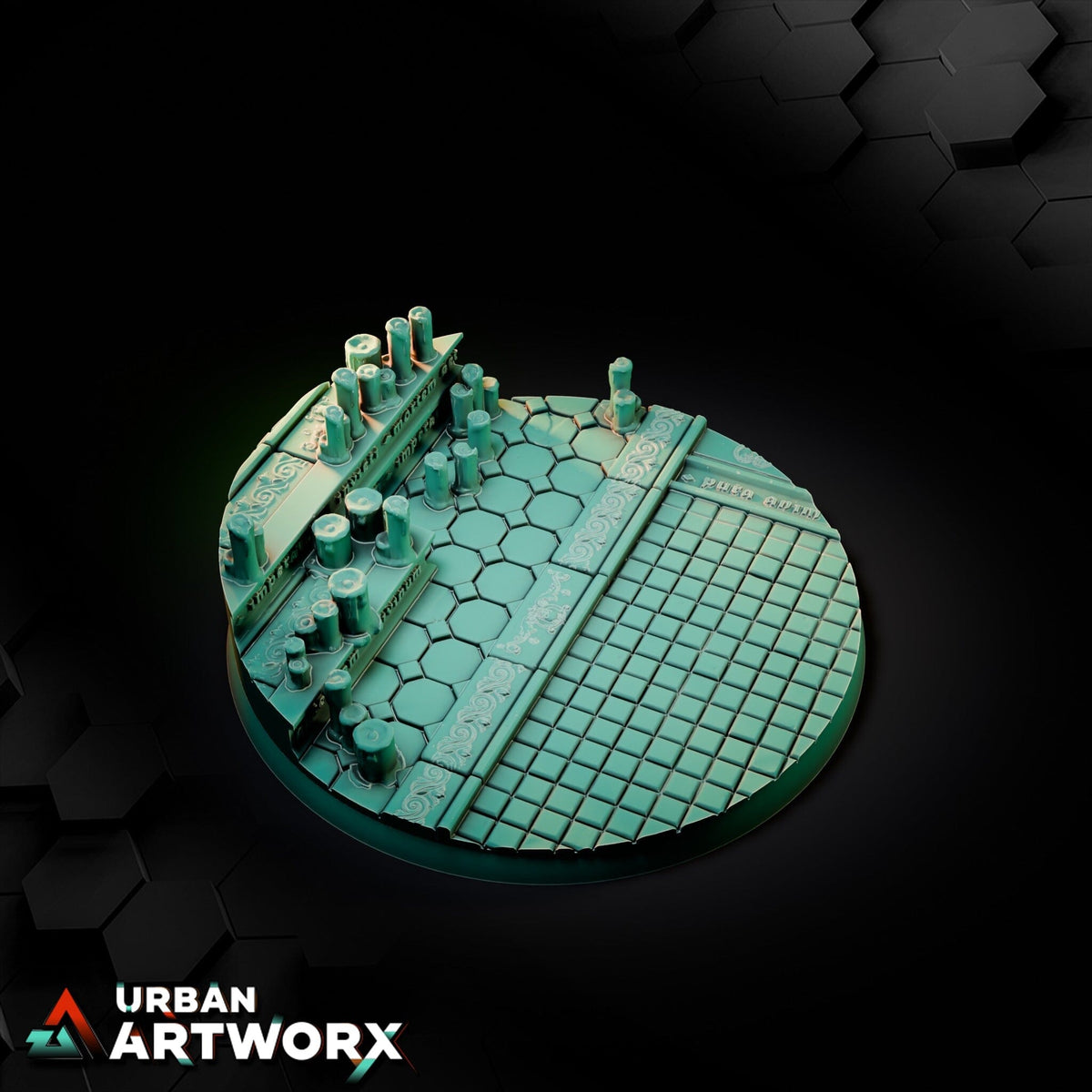 Tabletop Bases - Txarli Factory - Royal Palace Bases Bases Txarli Factory Round 90mm 