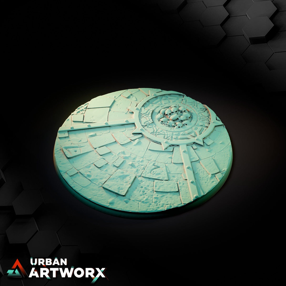 Tabletop Bases - Txarli Factory - Sacred Temples Bases Txarli Factory Round 130mm 