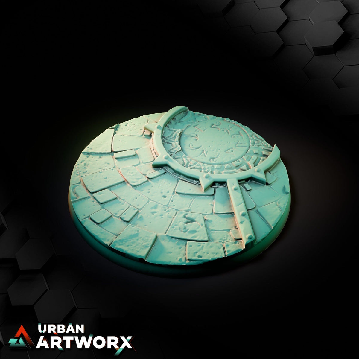Tabletop Bases - Txarli Factory - Sacred Temples Bases Txarli Factory Round 80mm 