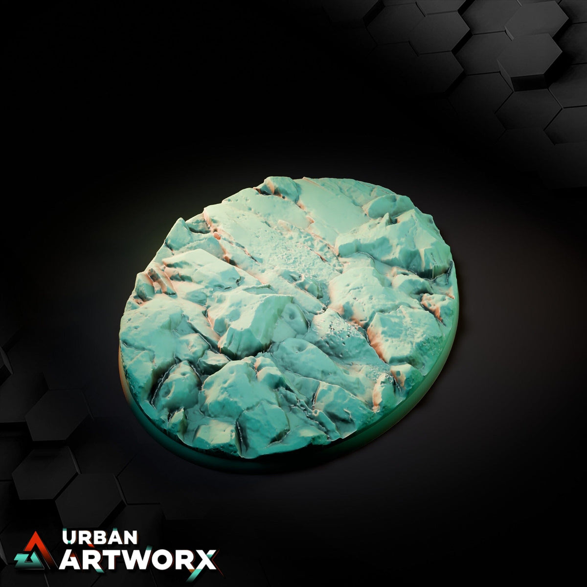 Tabletop Bases - Txarli Factory - Stony Bases Txarli Factory Oval 120x92mm 