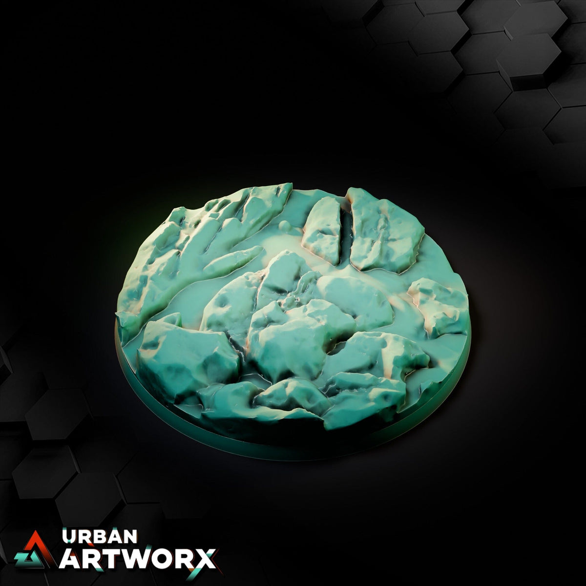 Tabletop Bases - Txarli Factory - Volcanic Bases Bases Txarli Factory Round 100mm 