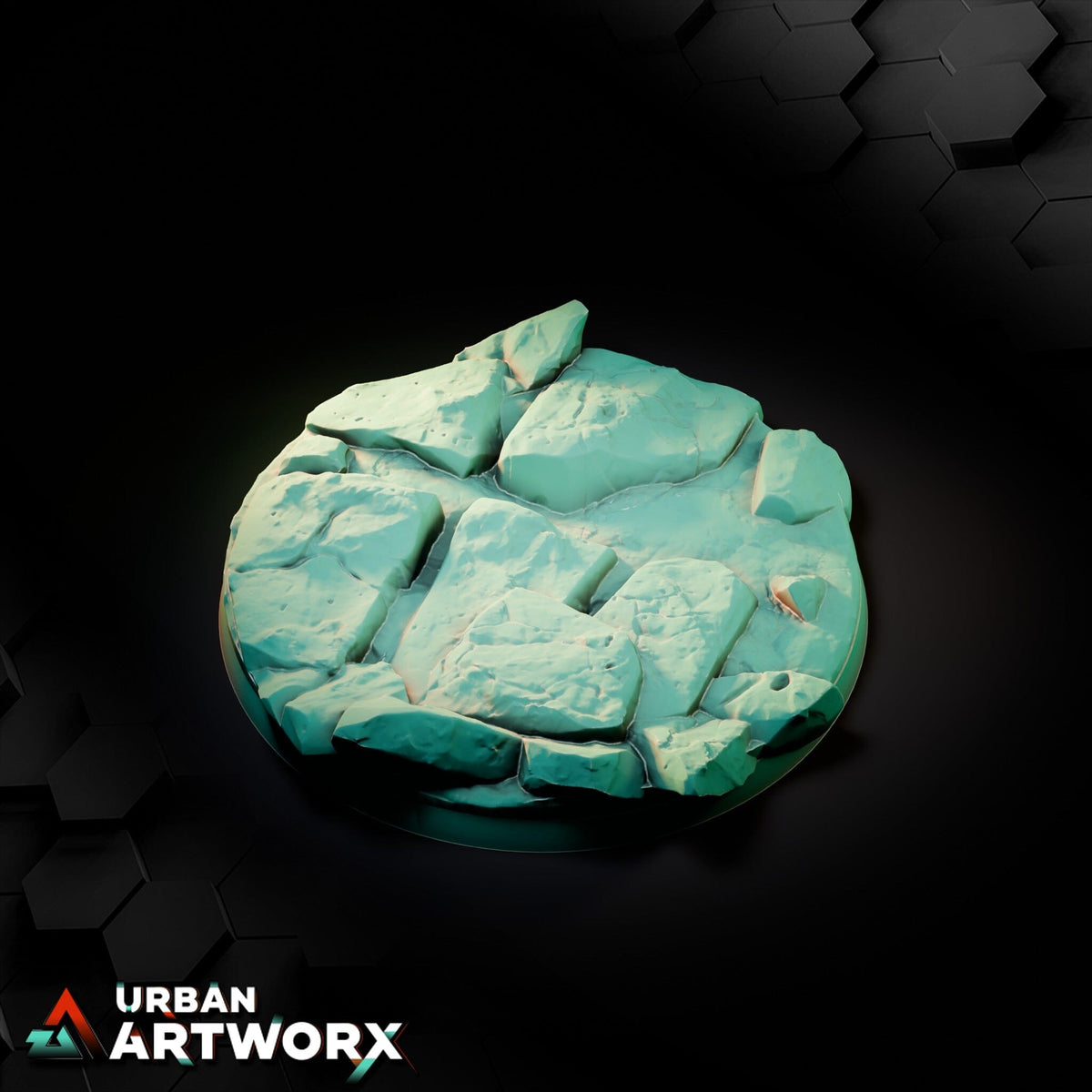 Tabletop Bases - Txarli Factory - Volcanic Bases Bases Txarli Factory Round 80mm 