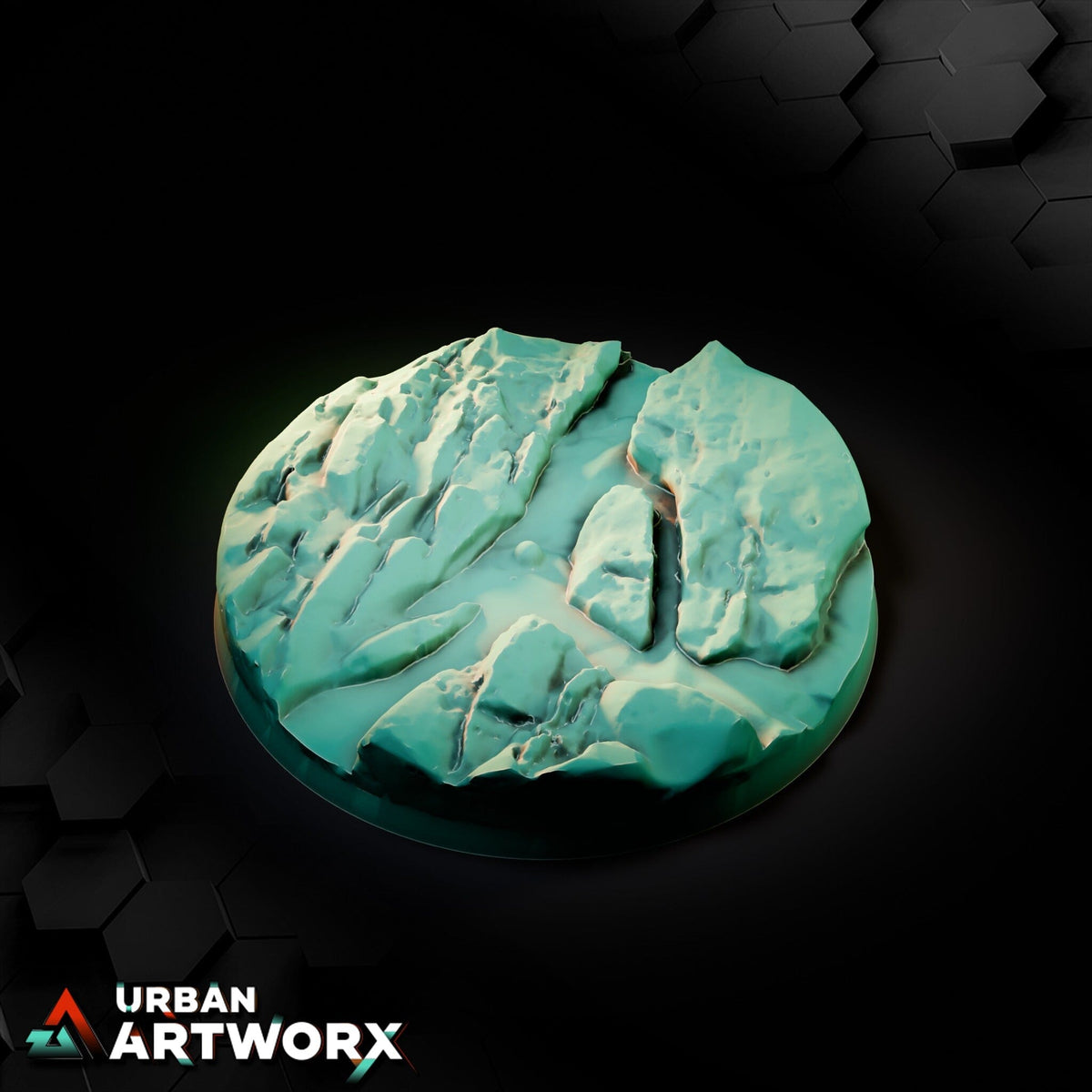 Tabletop Bases - Txarli Factory - Volcanic Bases Bases Txarli Factory Round 90mm 