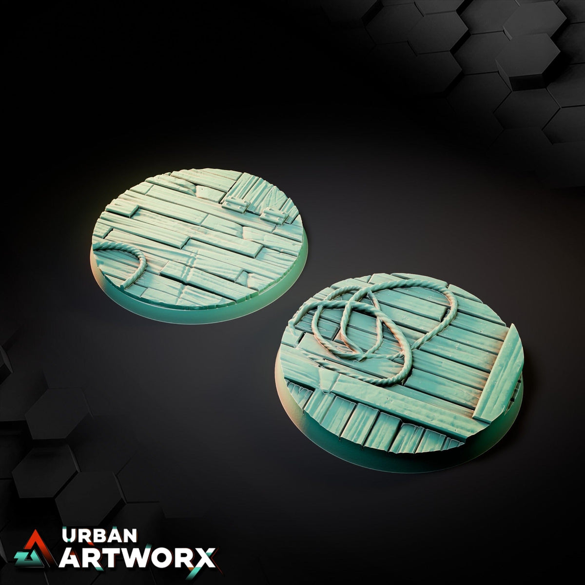 Tabletop Bases - Txarli Factory - Wooden Bases Bases Txarli Factory Round 60mm (2) 