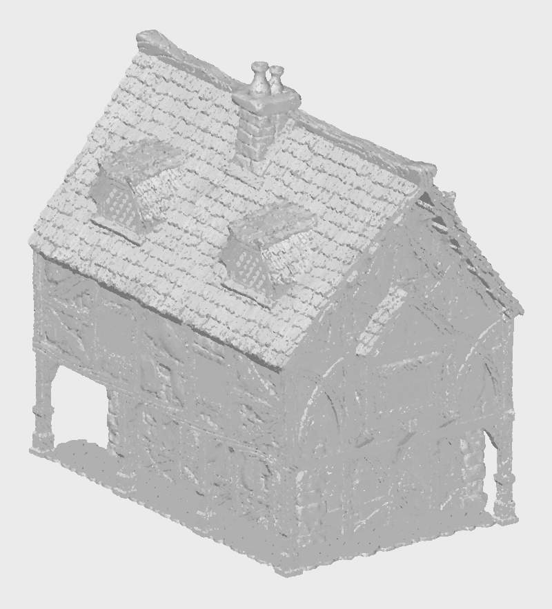 Tabletop Gelände - City of Tarok - Medium House Black Scrolls Games 