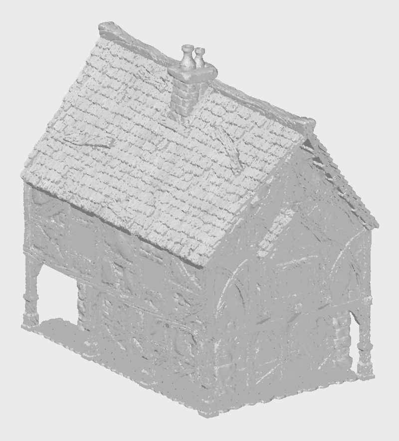 Tabletop Gelände - City of Tarok - Medium House Black Scrolls Games 