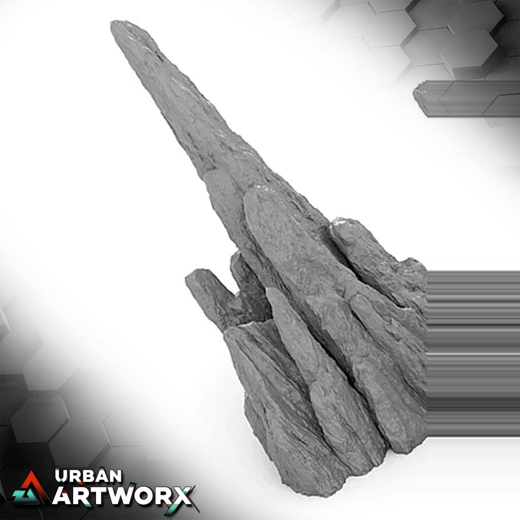 Tabletop Gelände - Imperial Terrain - This is the Terrain Set 1 Imperial Terrain Big Single Rocks 01 
