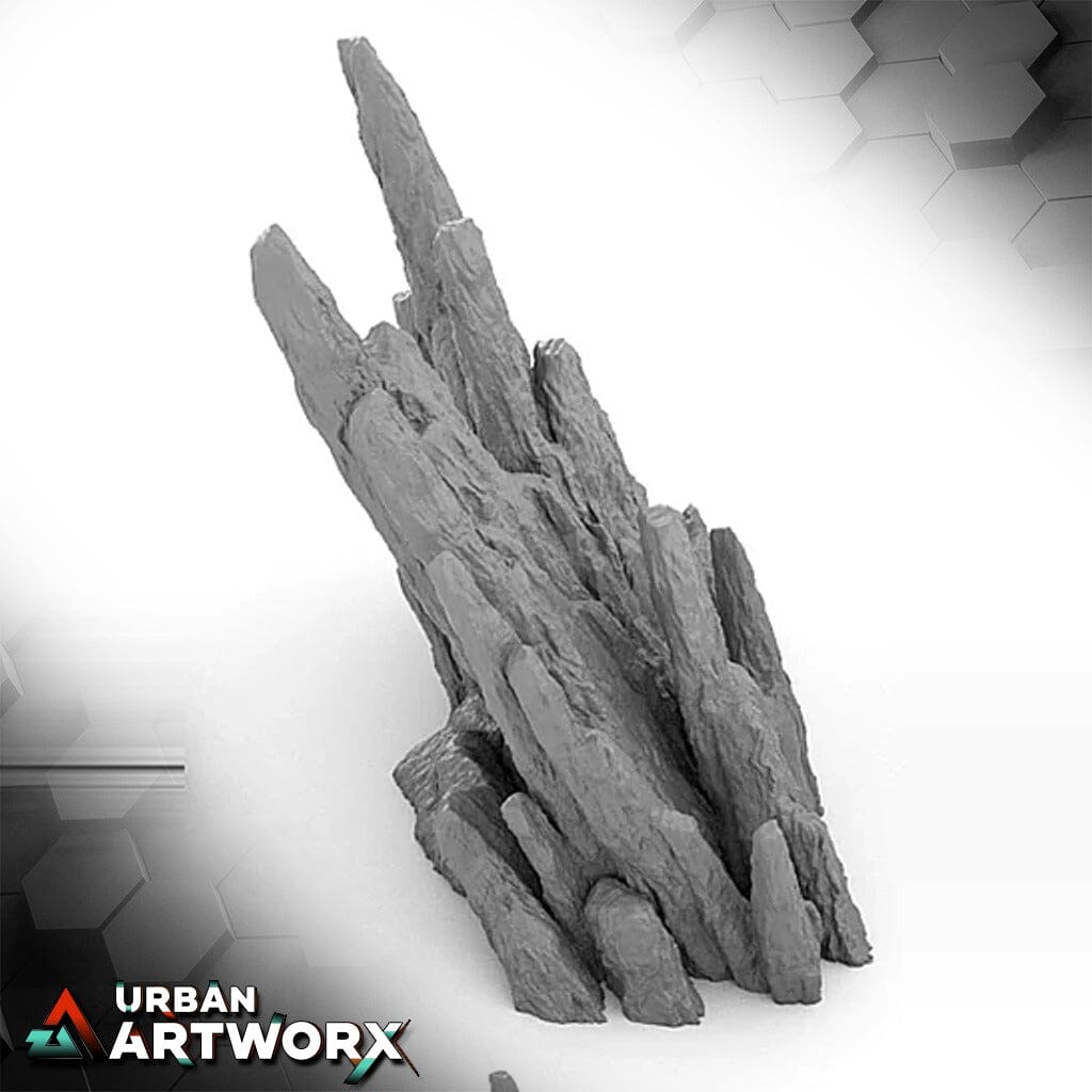 Tabletop Gelände - Imperial Terrain - This is the Terrain Set 1 Imperial Terrain Big Single Rocks 04 
