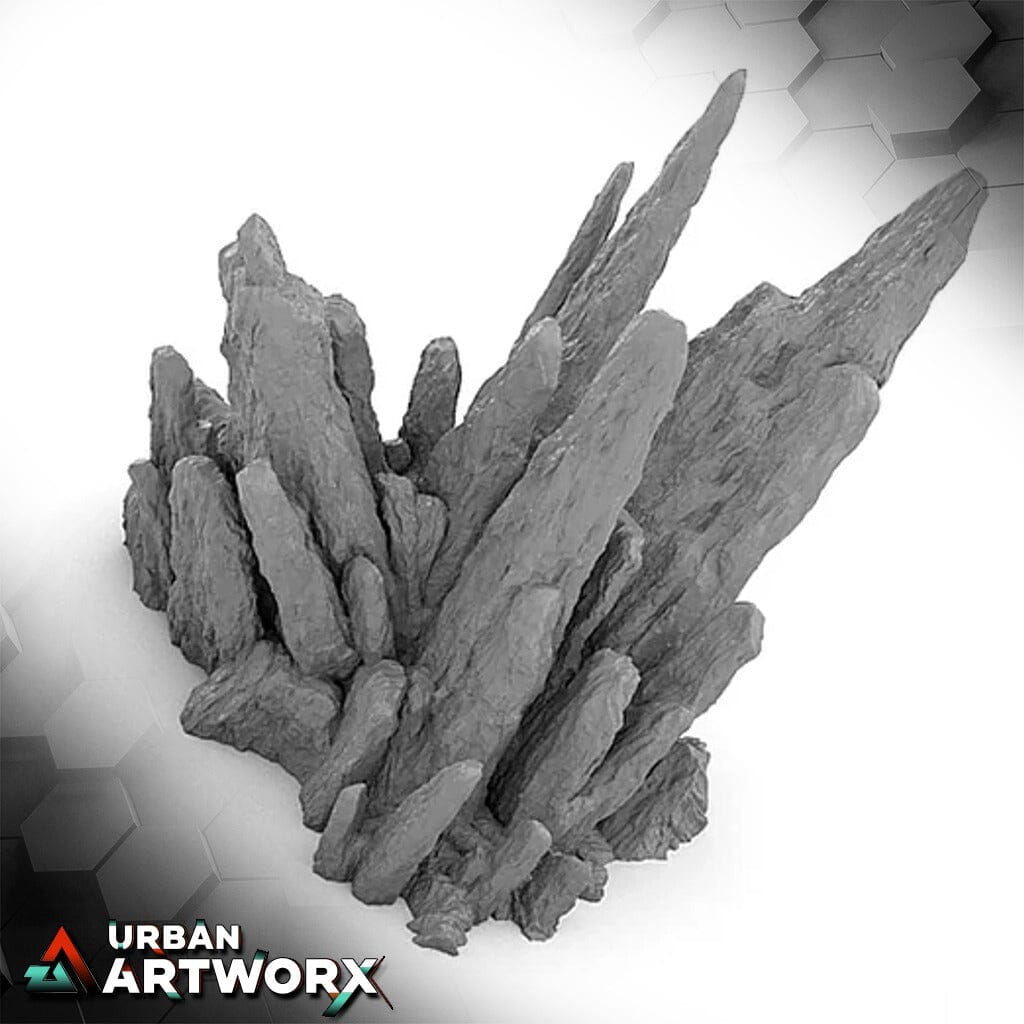Tabletop Gelände - Imperial Terrain - This is the Terrain Set 1 Imperial Terrain Big Single Rocks 05 