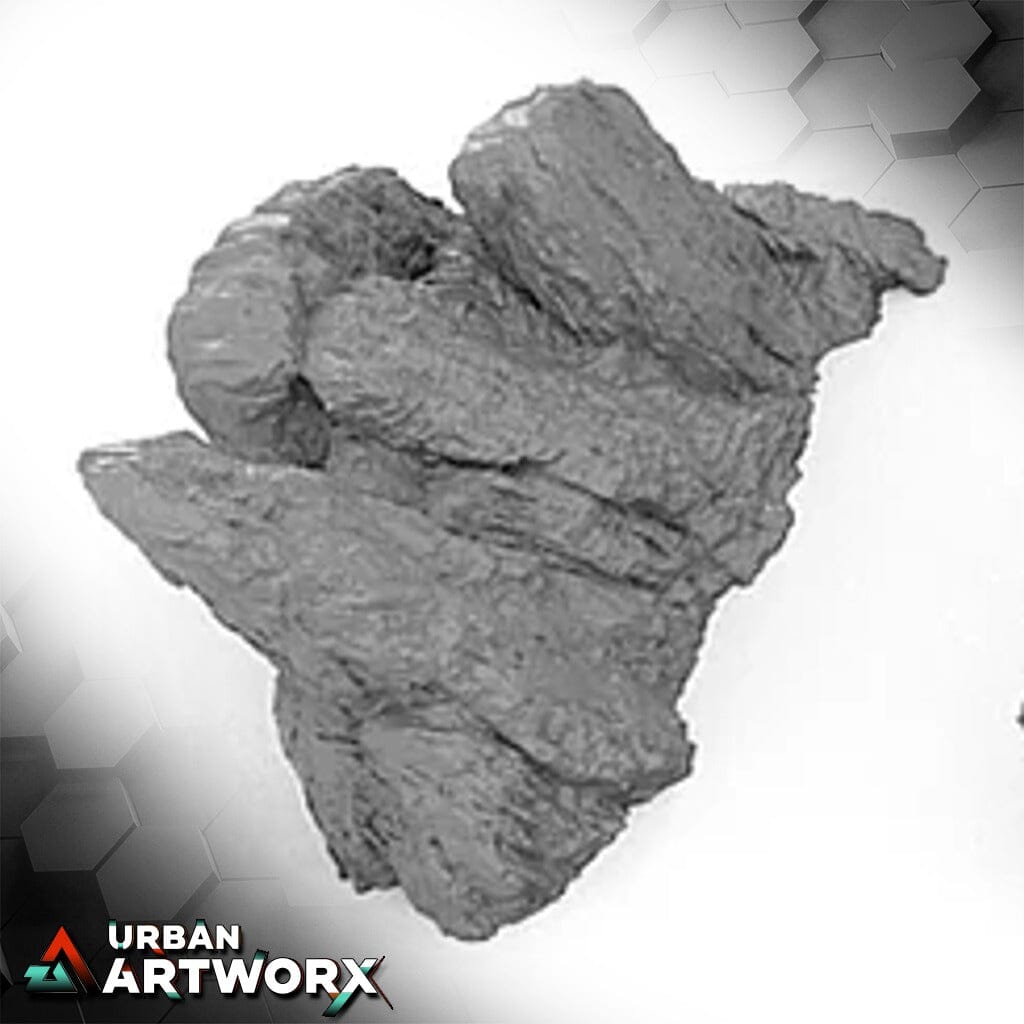 Tabletop Gelände - Imperial Terrain - This is the Terrain Set 1 Imperial Terrain Small Single Rocks 01 