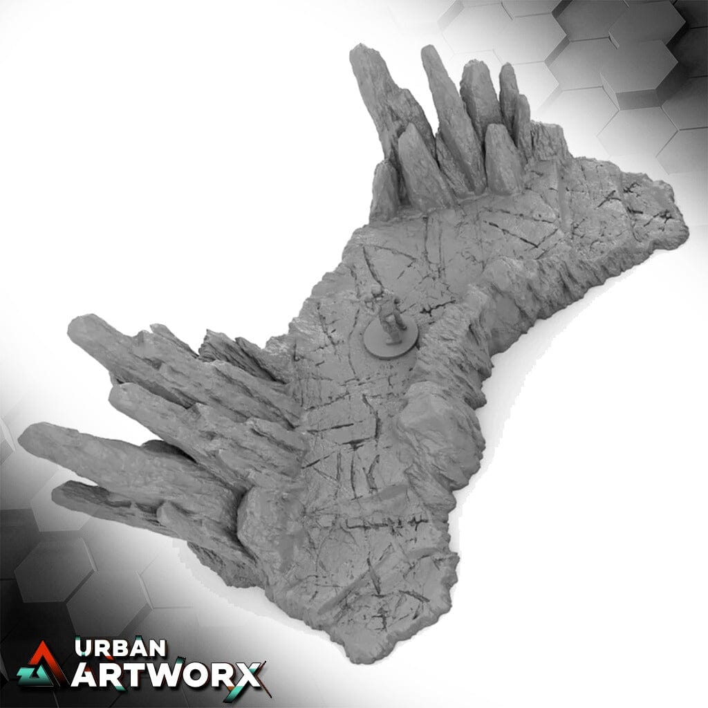 Tabletop Gelände - Imperial Terrain - This is the Terrain Set 2 Imperial Terrain Circular Elevated Terrain 01 