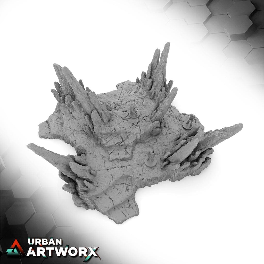 Tabletop Gelände - Imperial Terrain - This is the Terrain Set 2 Imperial Terrain Huge Elevated Terrain 02 