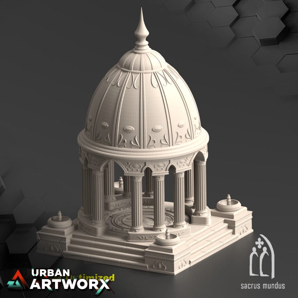 Tabletop Gelände - Sacrusmundus - Carnavex - Temple Sacrusmundus 