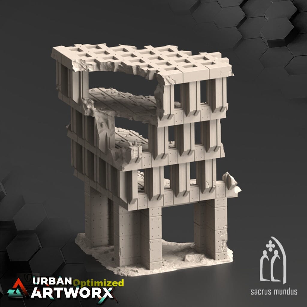 Tabletop Gelände - Sacrusmundus - Kumbernold Prime - Admin Block B Sacrusmundus 