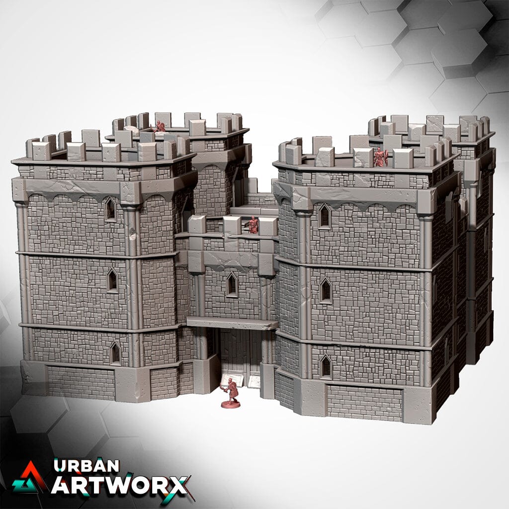 Tabletop Gelände - Txarli Factory - Castle Txarli Factory 