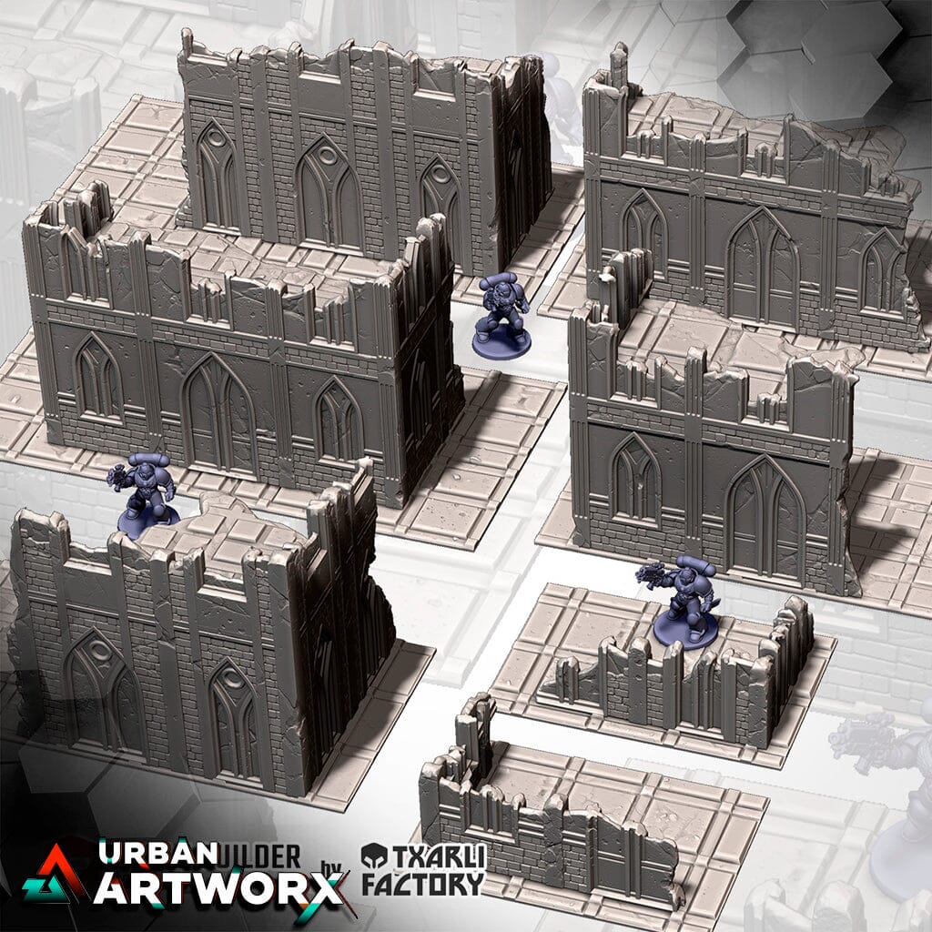 Tabletop Gelände - Txarli Factory - Classic Ruins GW Txarli Factory 