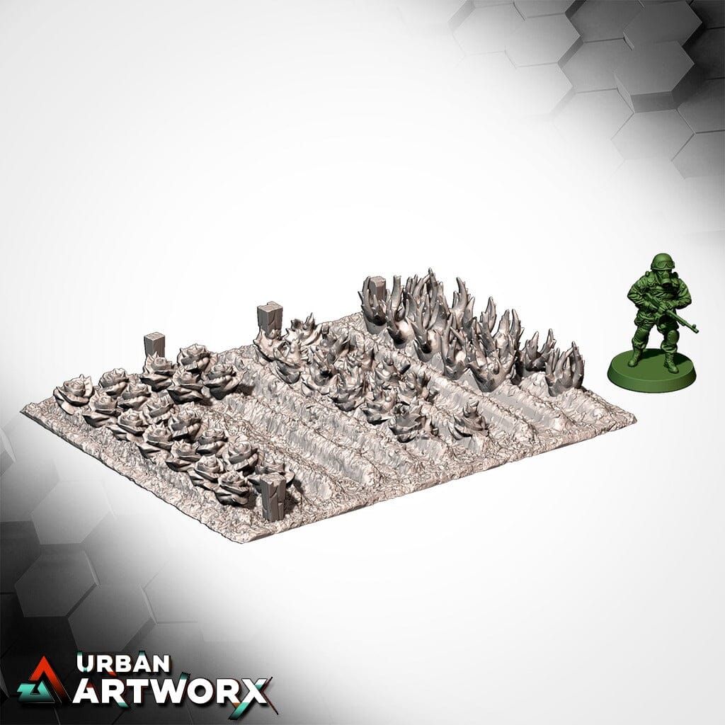 Tabletop Gelände - Txarli Factory - Crops Txarli Factory Crop Plants 02 
